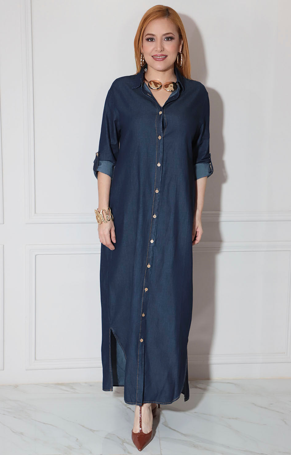 Vestido camisero denim - VESTIDO Boutiquemirel 