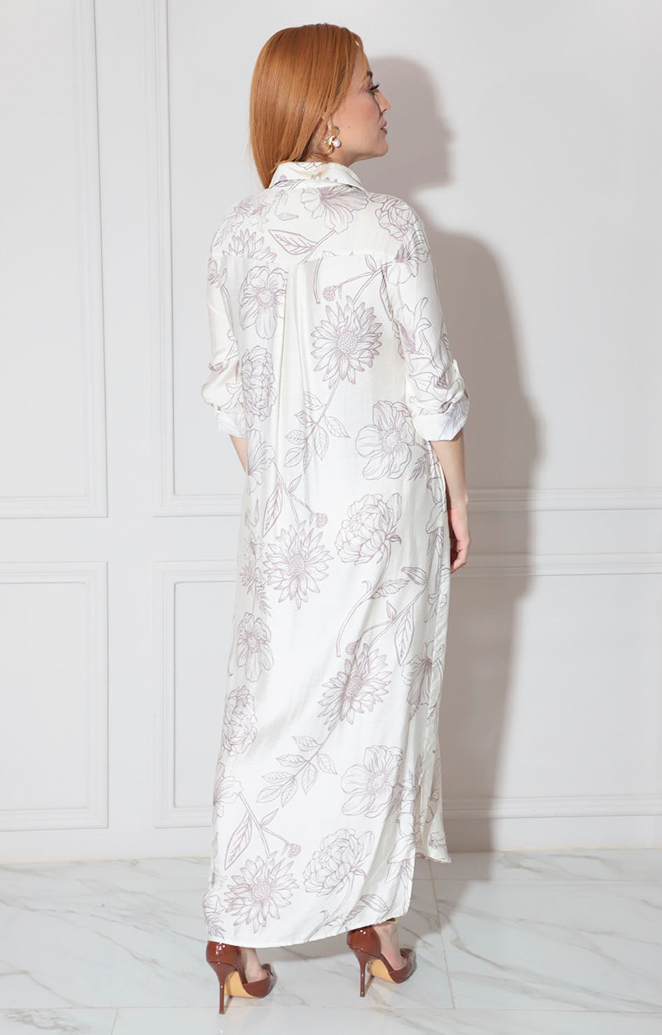 Vestido camisero beige - VESTIDO Boutiquemirel 