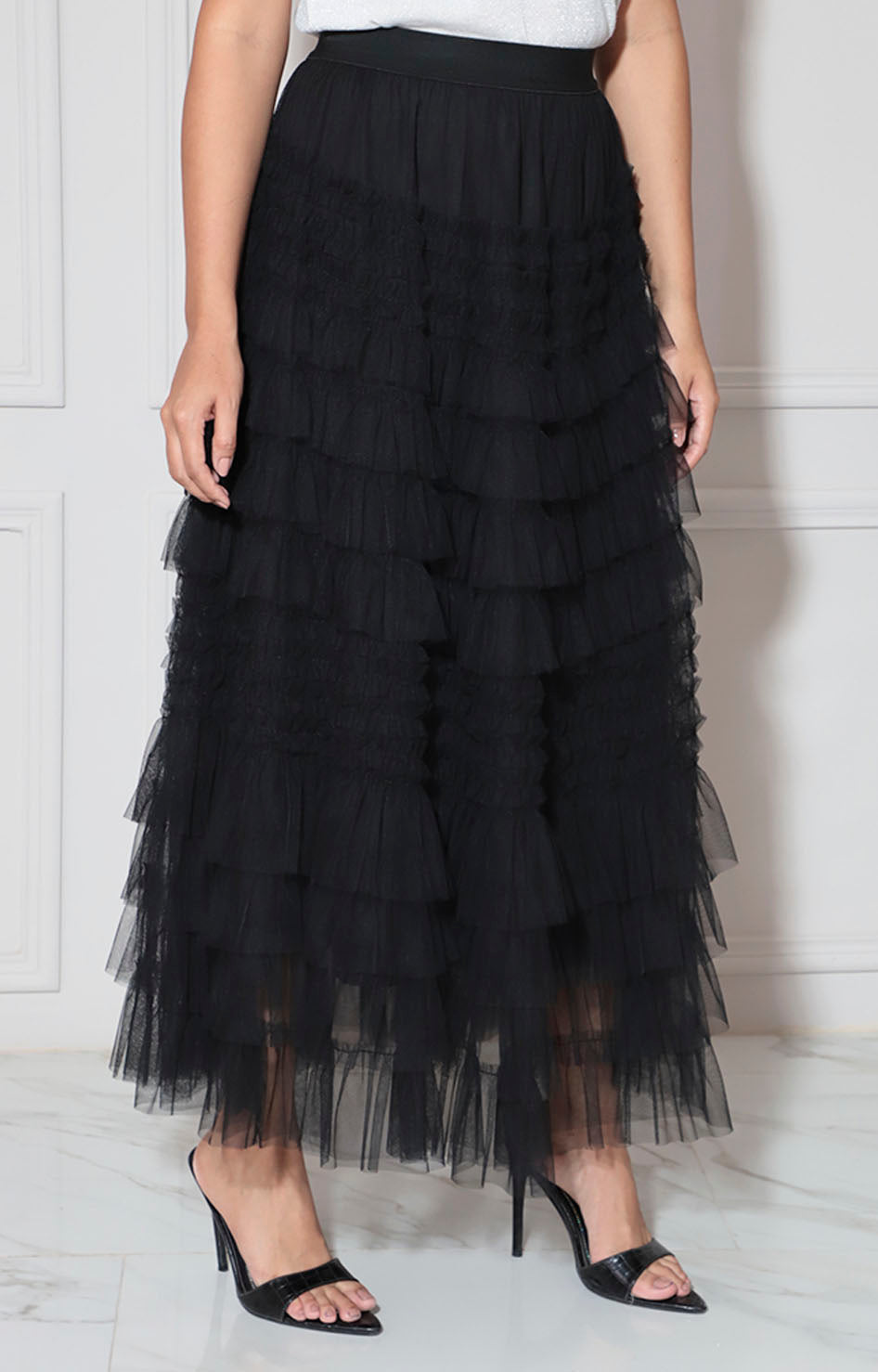 Falda negra de tull - FALDA Boutiquemirel 