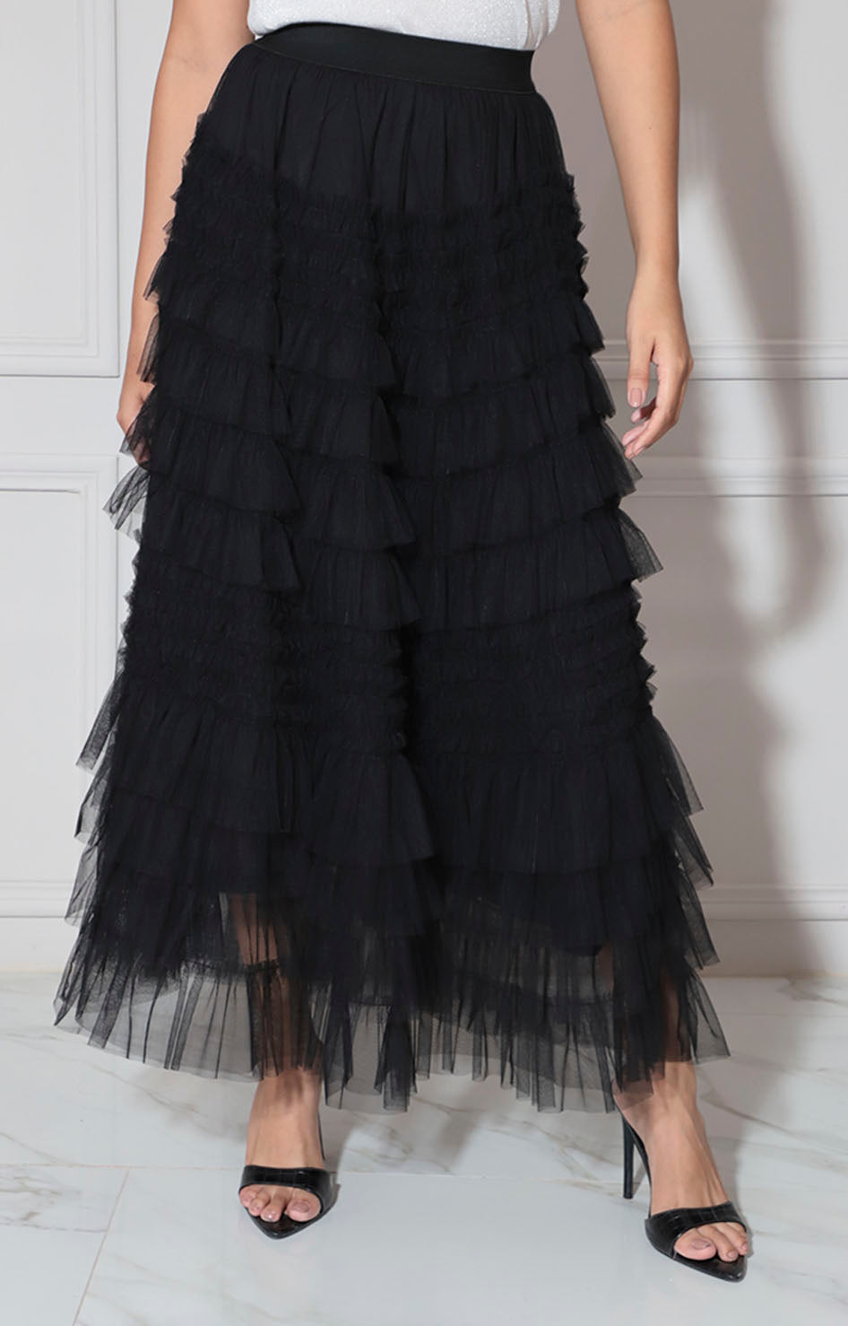 Falda negra de tull - FALDA Boutiquemirel 