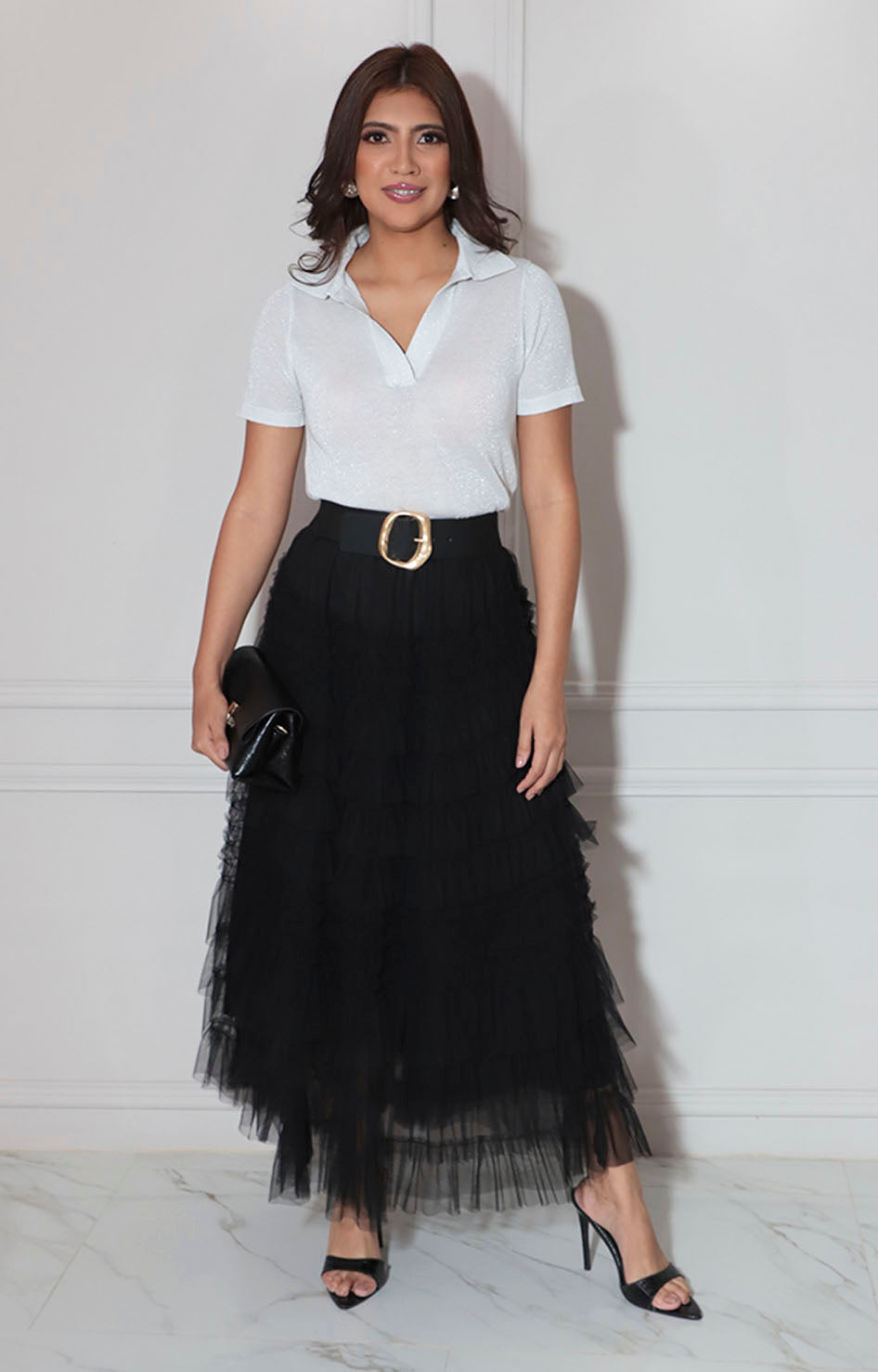 Falda negra de tull - FALDA Boutiquemirel 