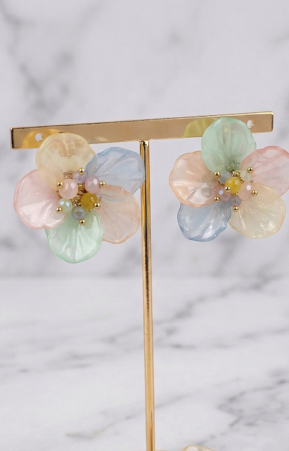 Aretes Florales Multicolor - ARETES Boutiquemirel 