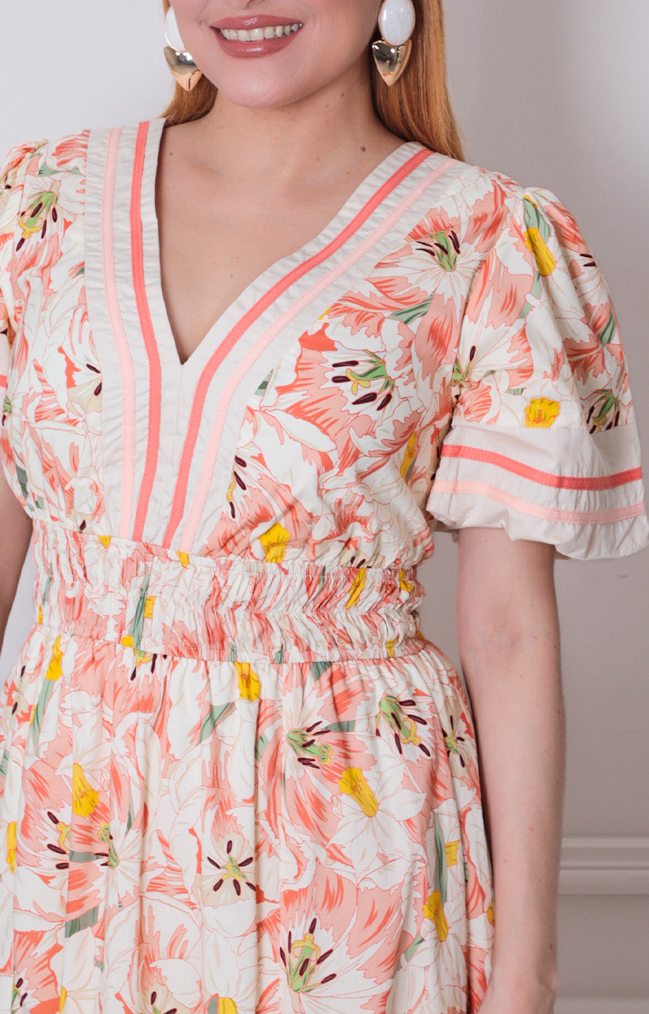 Vestido estampado - VESTIDO LARGO REGULAR Boutiquemirel 