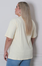 B*3-26*EVERLYNN*A9709*AMARILLO - BLUSAS CURVY Boutiquemirel 