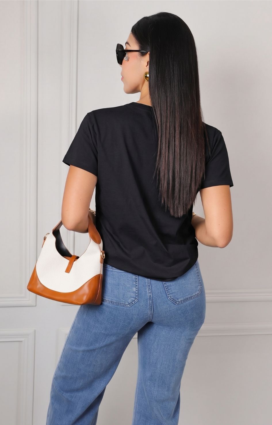 Blusa con estampado gráfico de oso