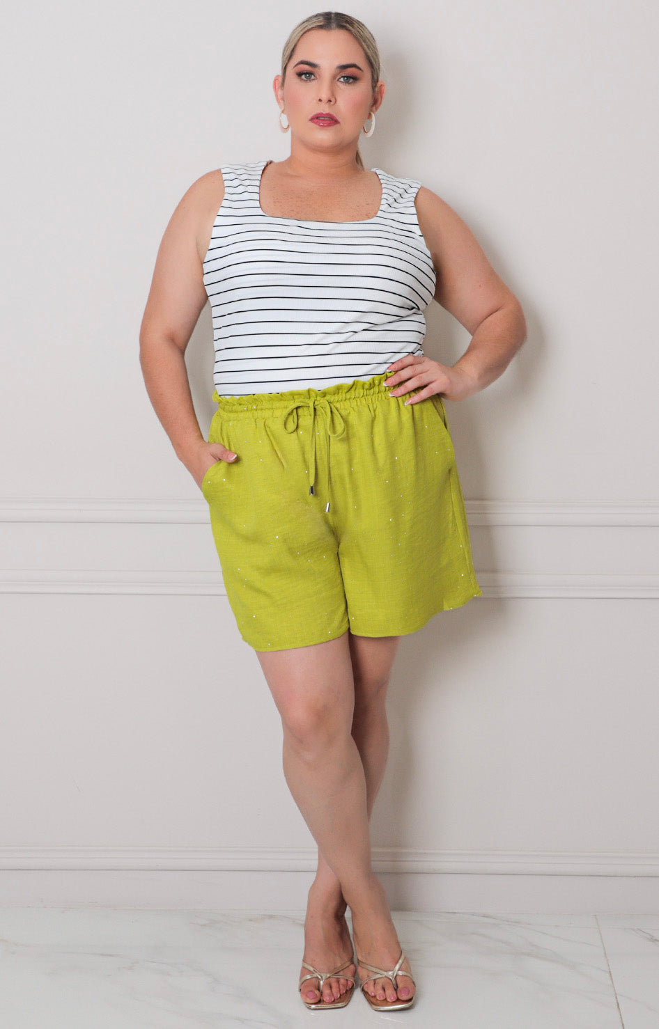 Blusa de rayas - BLUSAS CURVY Boutiquemirel 