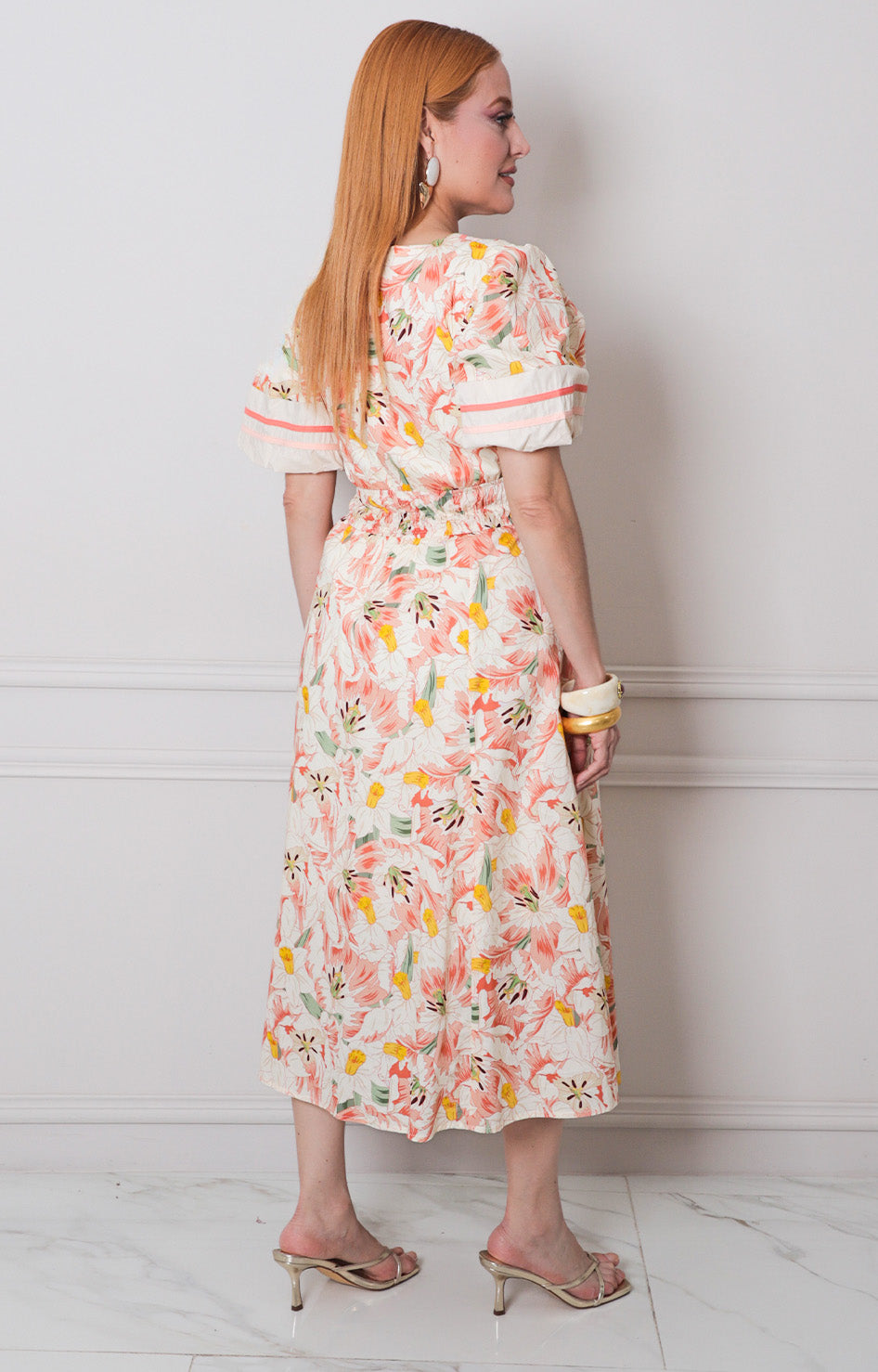Vestido estampado - VESTIDO LARGO REGULAR Boutiquemirel 