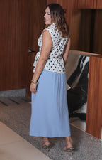 Falda con cinturón y apertura - FALDA REGULAR Boutiquemirel 