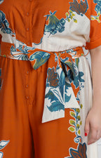 Palazzo con estampado floral