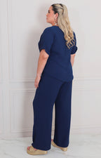 Conjunto azul marino