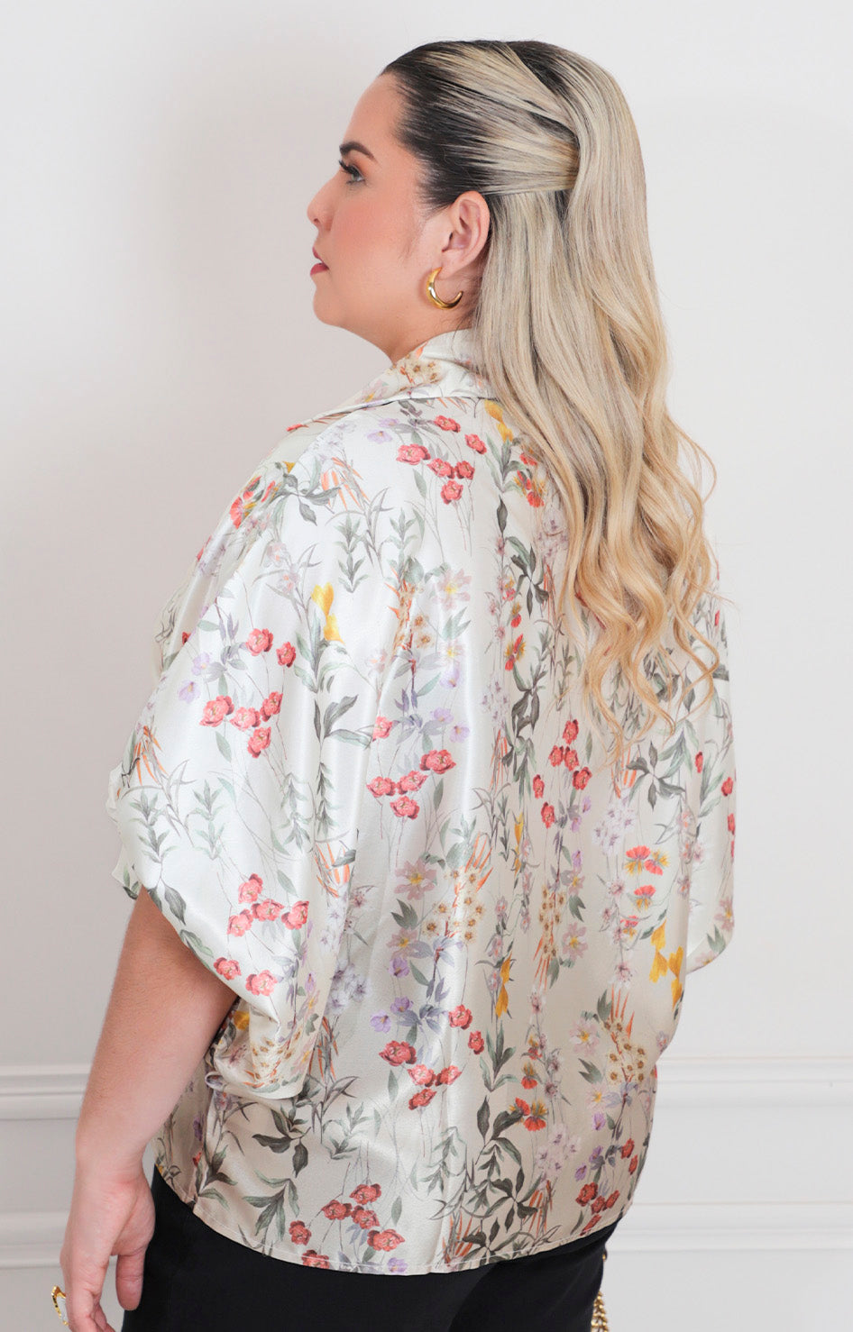 Blusa estampada de flores
