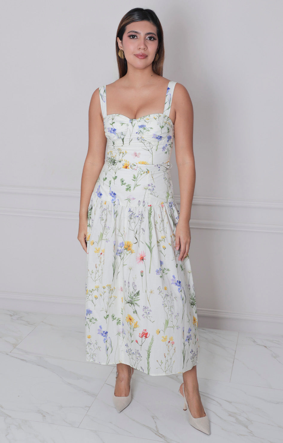 Vestido estampado de tirantes - VESTIDO CORTO REGULAR Boutiquemirel 