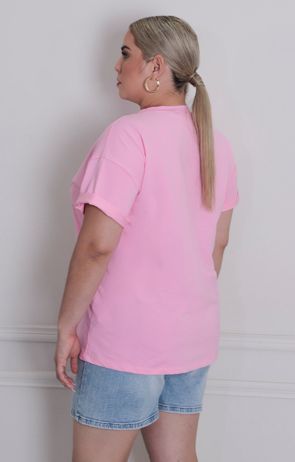 Blusa rosa lemon - BLUSAS CURVY Boutiquemirel 