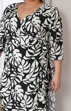 Vestido largo estampado floral