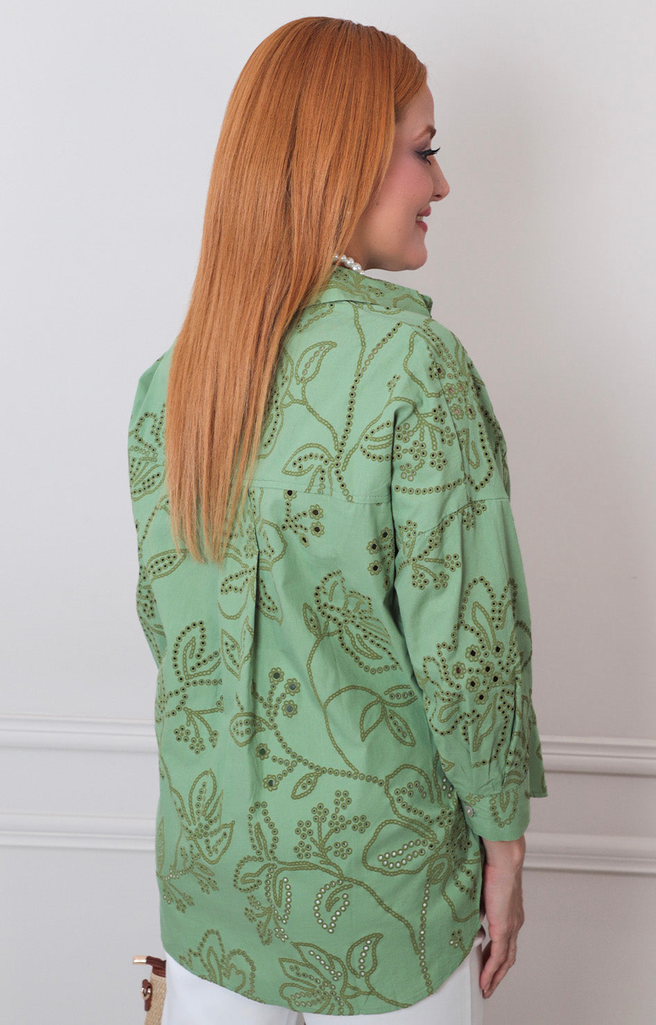 B*4-26*NAANAA*TP1006-8*VERDE - BLUSAS REGULAR Boutiquemirel 