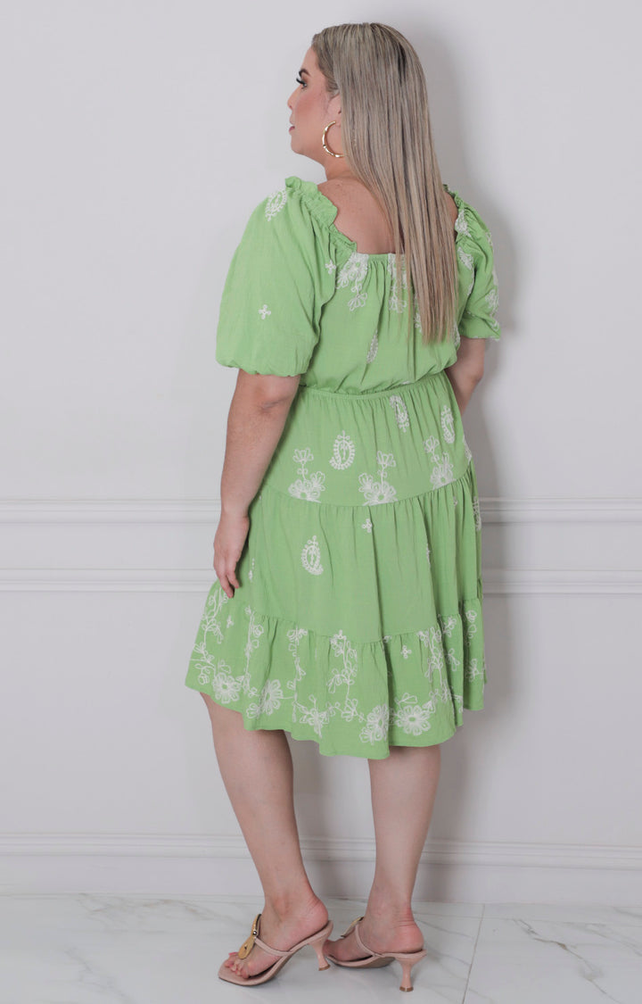 V*2-26*AVAILABLE*D51302WX*BLANCO - VESTIDO CORTO REGULAR Boutiquemirel 