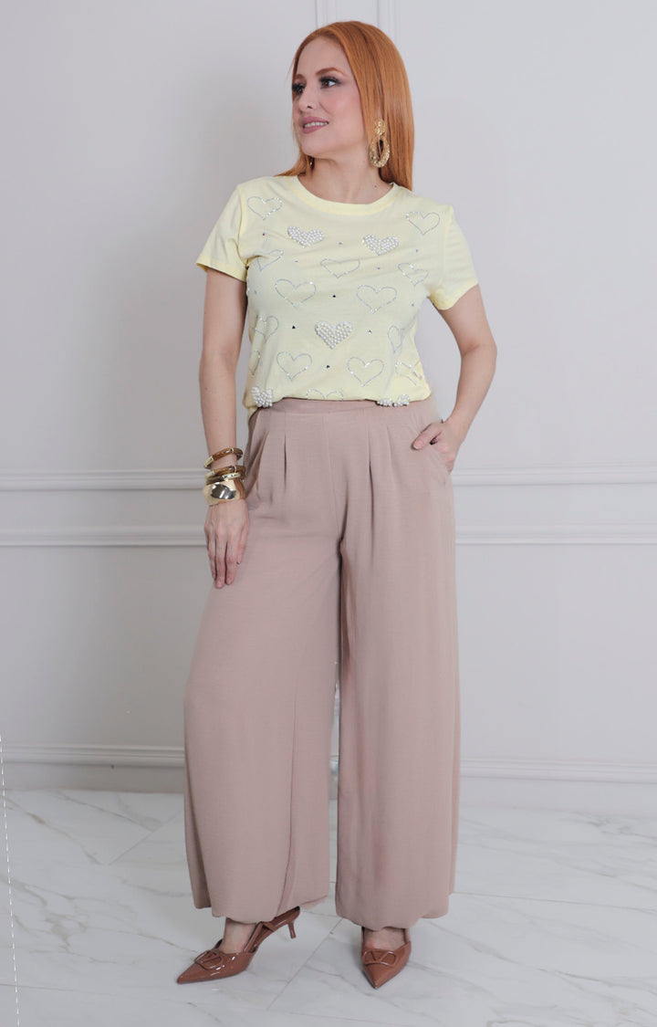 Blusa estampada de corazòn - BLUSAS REGULAR Boutiquemirel 