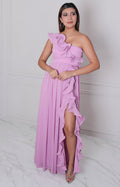 Vestido lila - VESTIDO LARGO REGULAR Boutiquemirel 