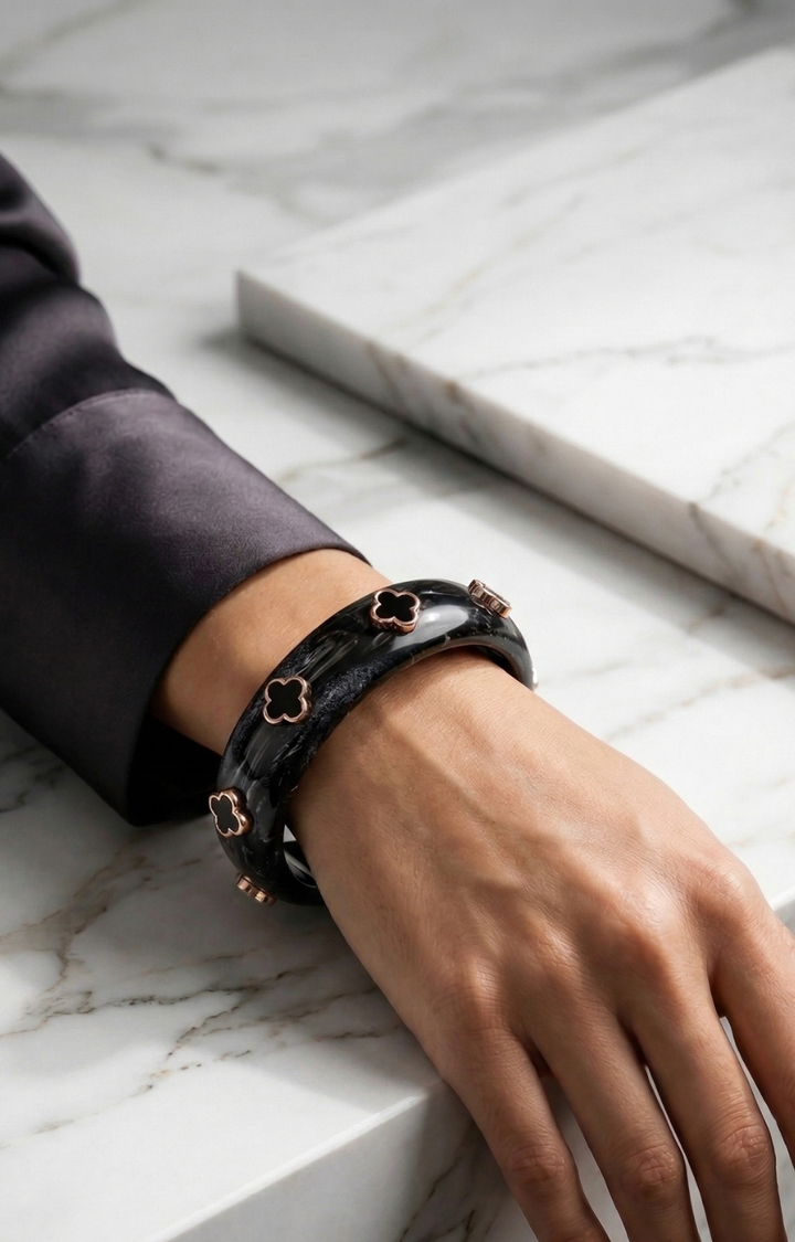 Brazalete con tréboles - PULSERAS Boutiquemirel 