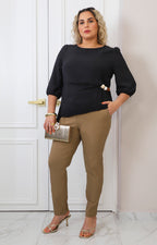 Pantalon con cinturón