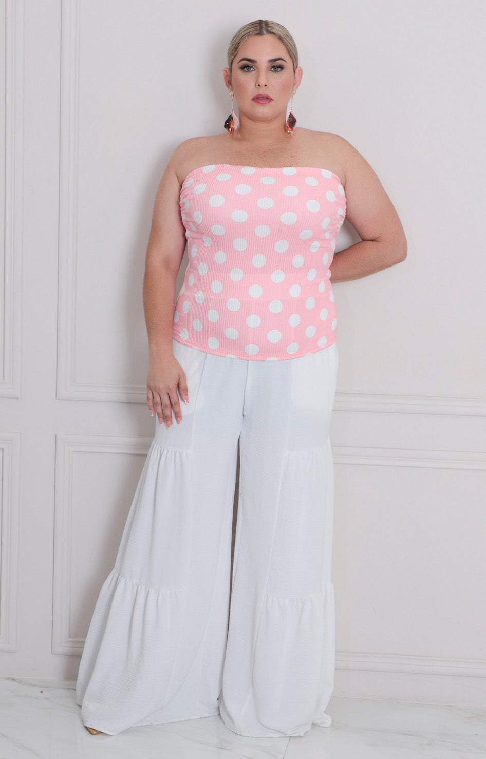 Pantalon amplio - PANTALON CURVY Boutiquemirel 