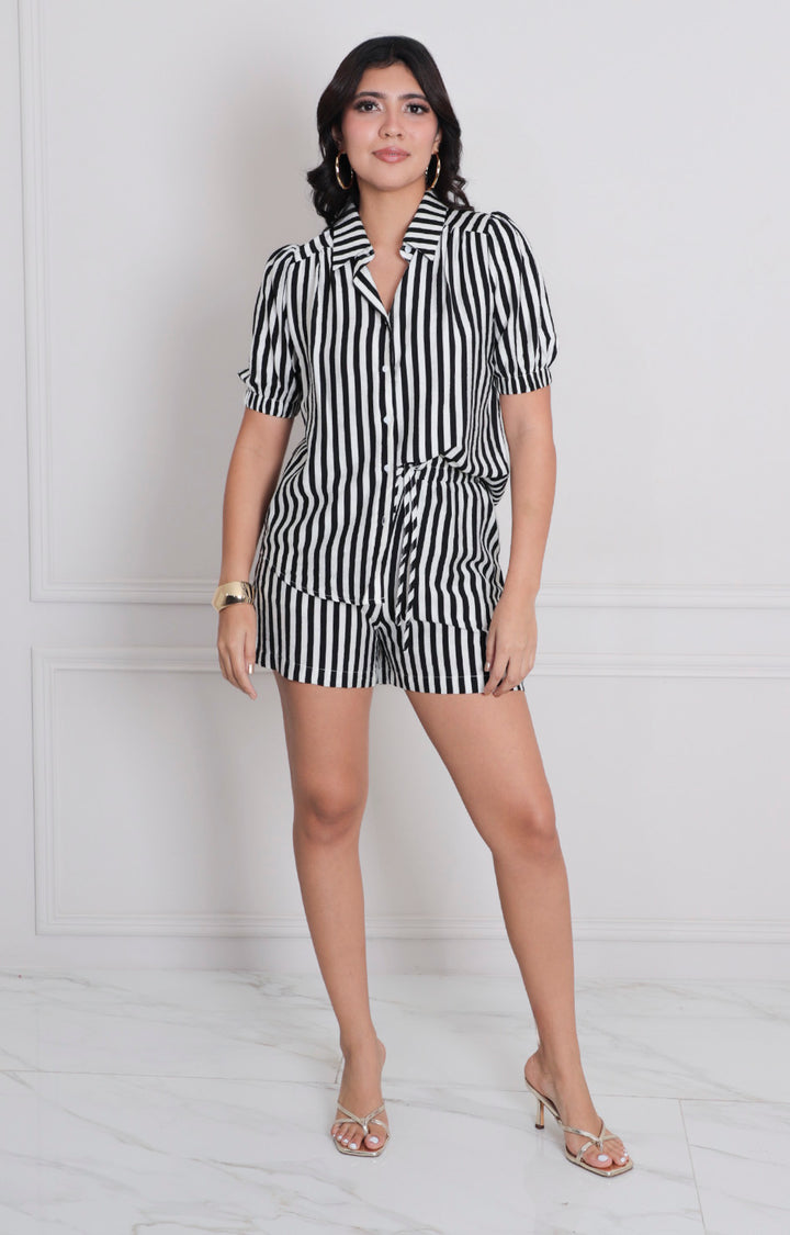 Conjunto estampado de rayas - CONJUNTO REGULAR Boutiquemirel 