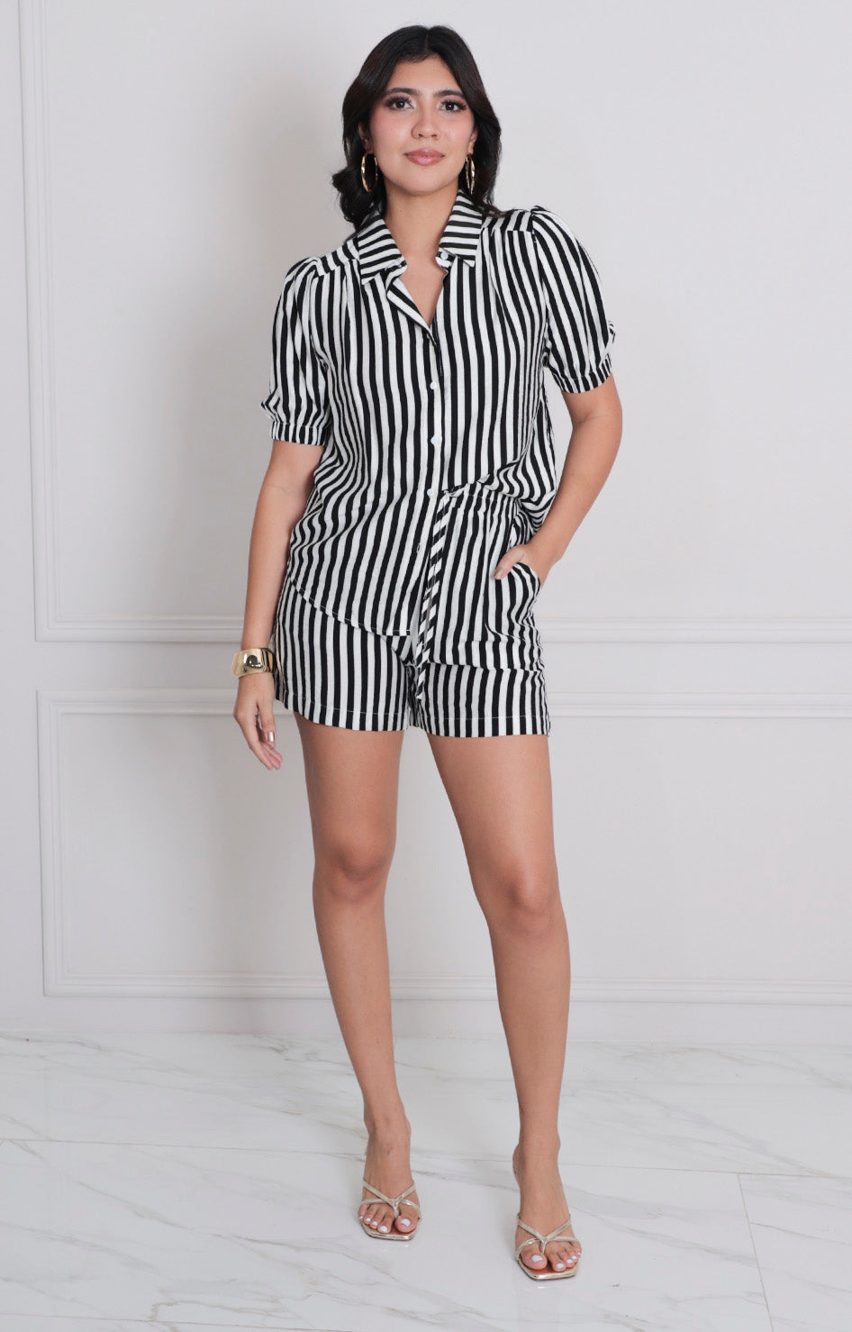 Conjunto estampado de rayas - CONJUNTO REGULAR Boutiquemirel 