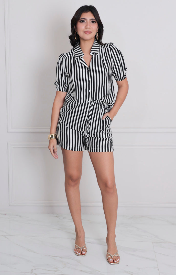 Conjunto estampado de rayas - CONJUNTO REGULAR Boutiquemirel 