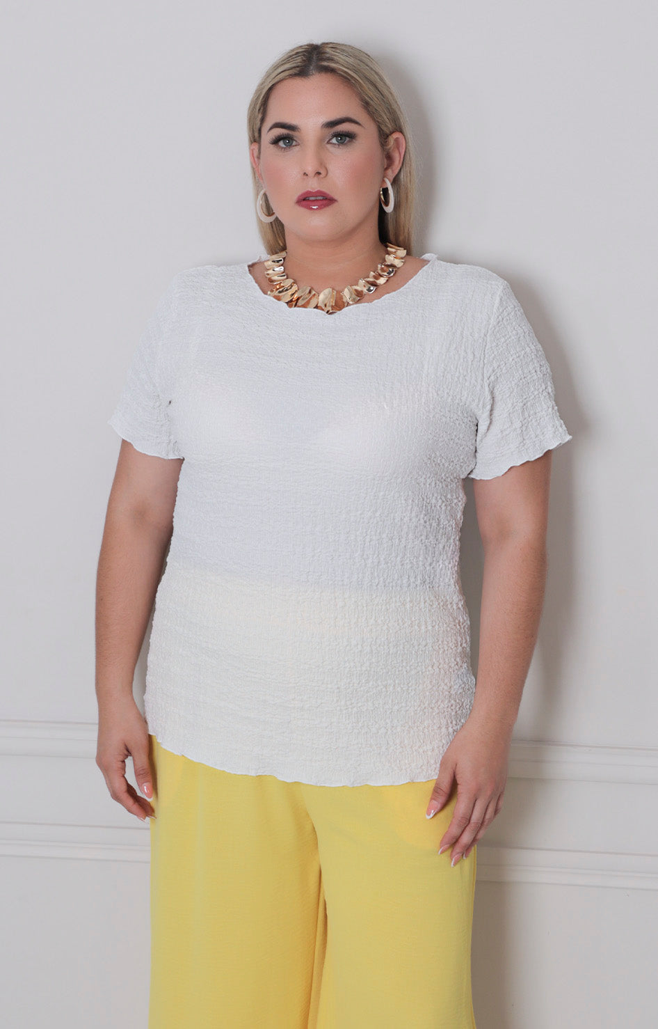B*3-26*FUEGO*8535*BLANCO - BLUSAS CURVY Boutiquemirel 