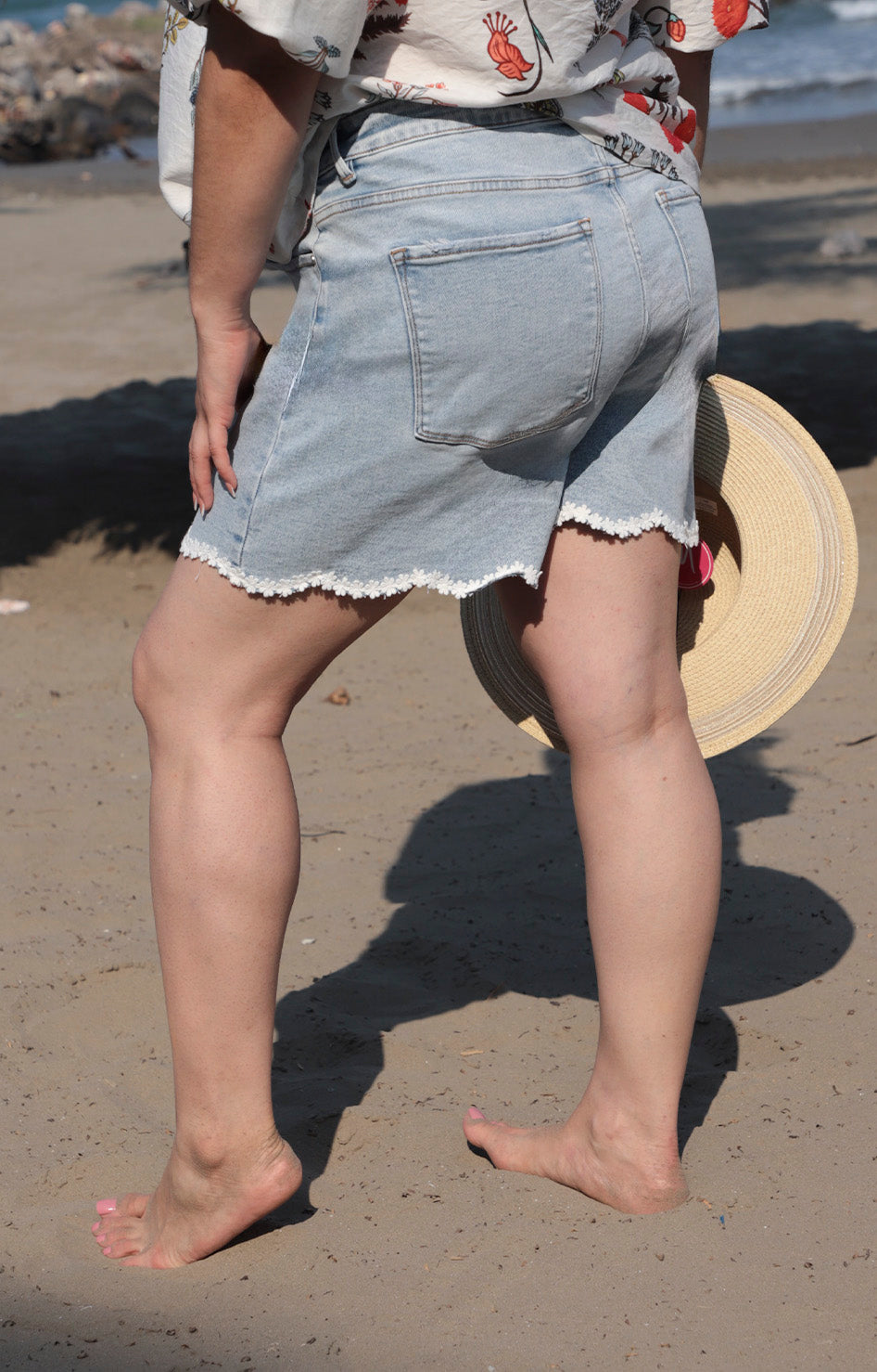 S*3-26*RISEN*RD6592X*MEZCLILLA - SHORT CURVY Boutiquemirel 