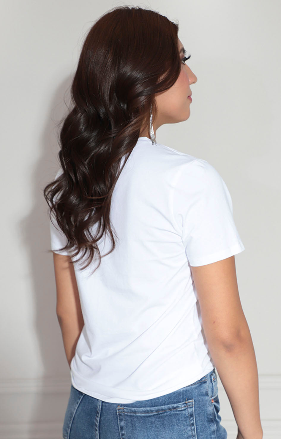 Blusa blanca amour