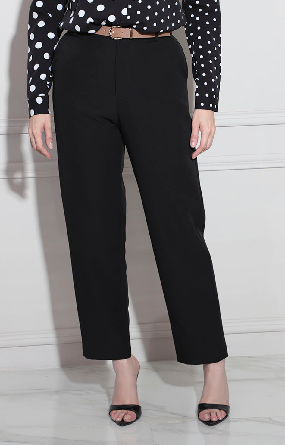 Pantalon negro recto - PANTALON Boutiquemirel 