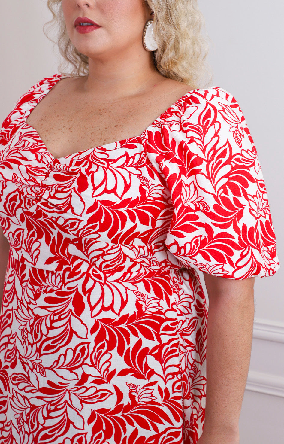 Vestido maxi floral