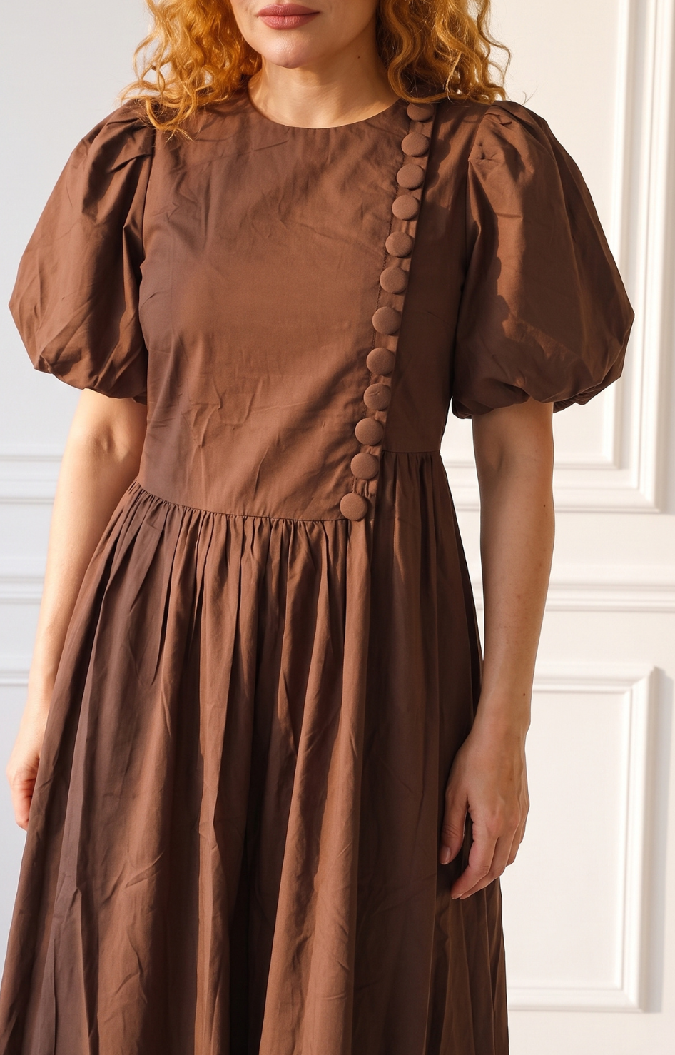 Vestido chocolate