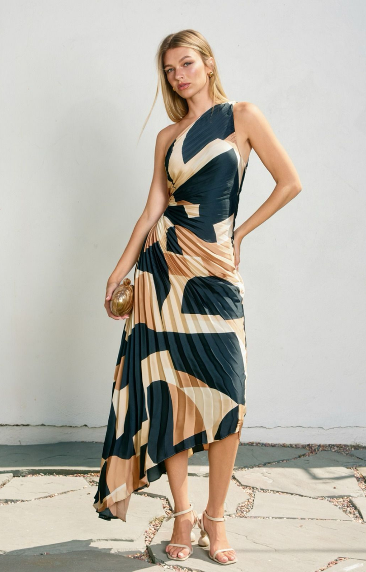 Vestido asimétrico multi