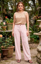 Pantalón con pinzas - PANTALON REGULAR Boutiquemirel 