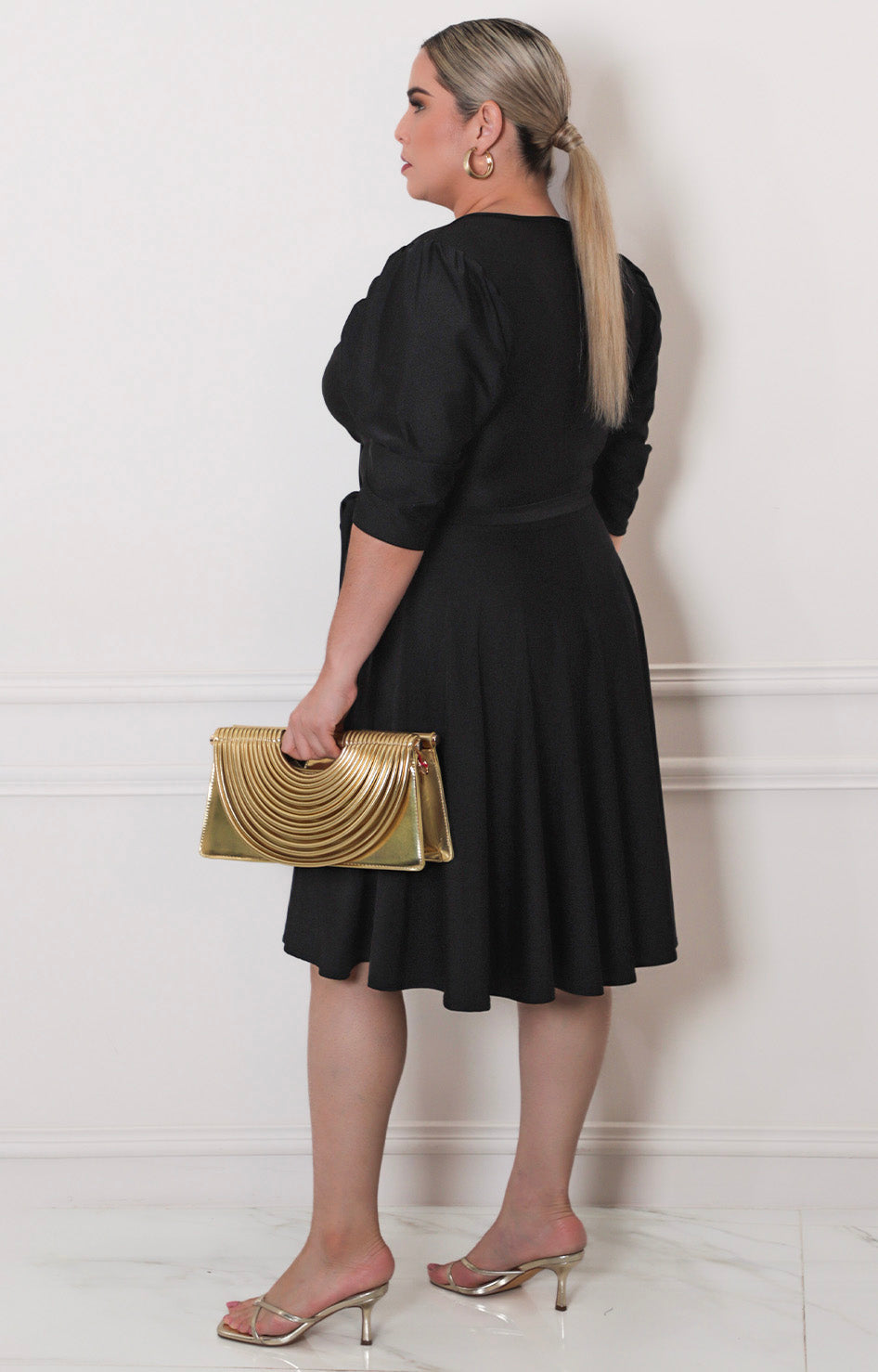 Vestido corto con lazo - VESTIDO CORTO CURVY Boutiquemirel 
