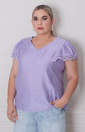 B*3-26*IRE*R8330*LILA - BLUSAS CURVY Boutiquemirel 