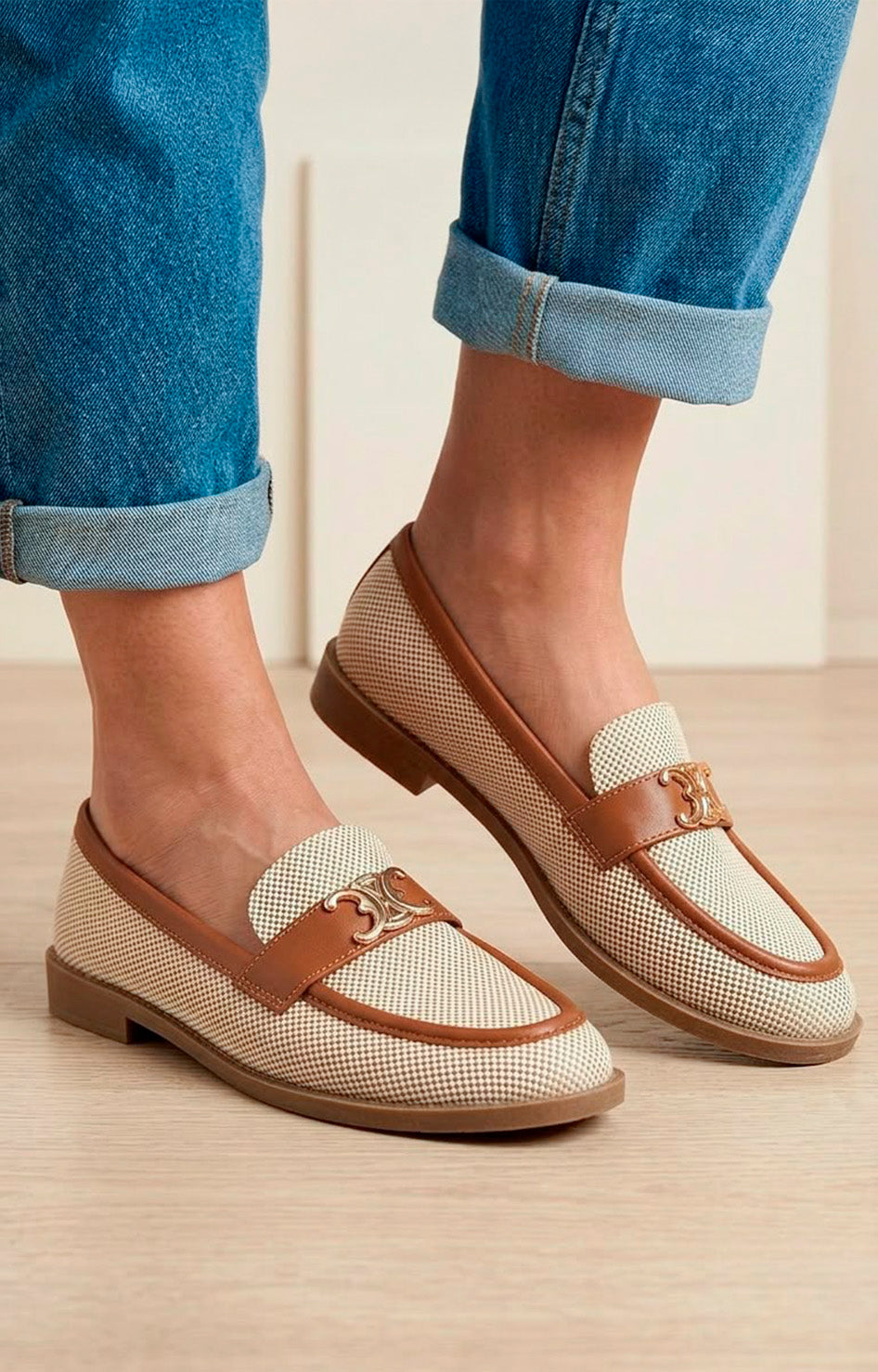 Mocasines con herraje
