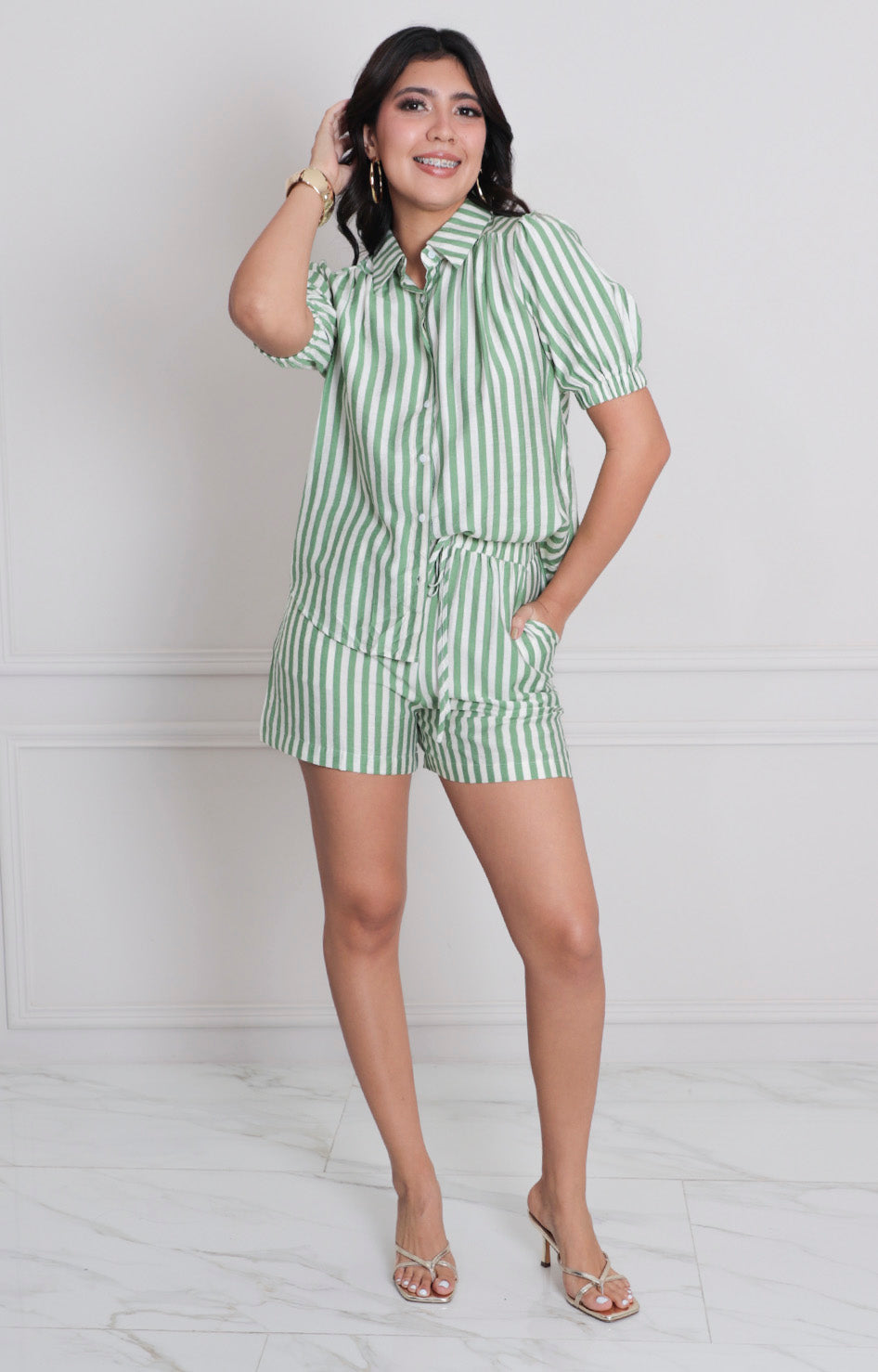 Conjunto estampado de rayas - CONJUNTO REGULAR Boutiquemirel 