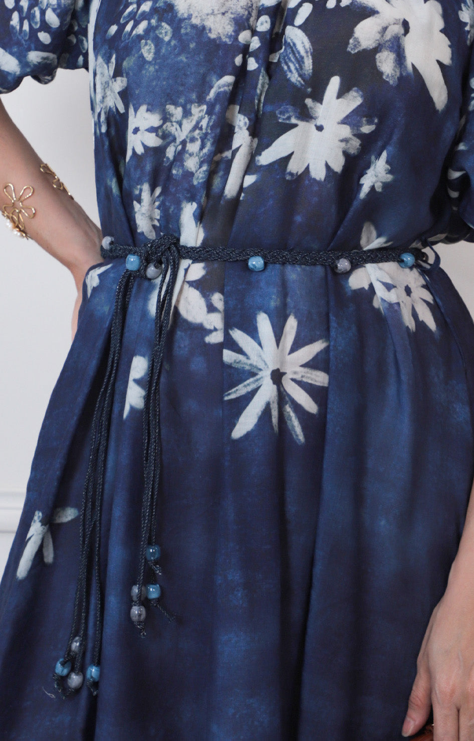 V*3-26*YMAI*JH8404*AZUL - VESTIDO LARGO REGULAR Boutiquemirel 