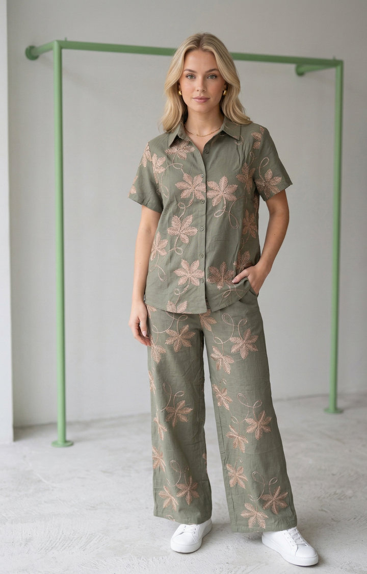 Conjunto fresco bordado - CONJUNTO REGULAR Boutiquemirel 