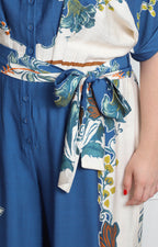 Palazzo con estampado floral