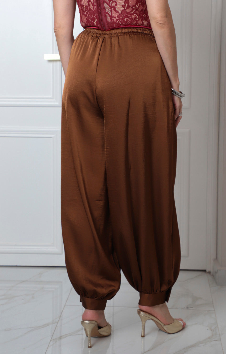 Pantalón Pantalón con cordón ajustable