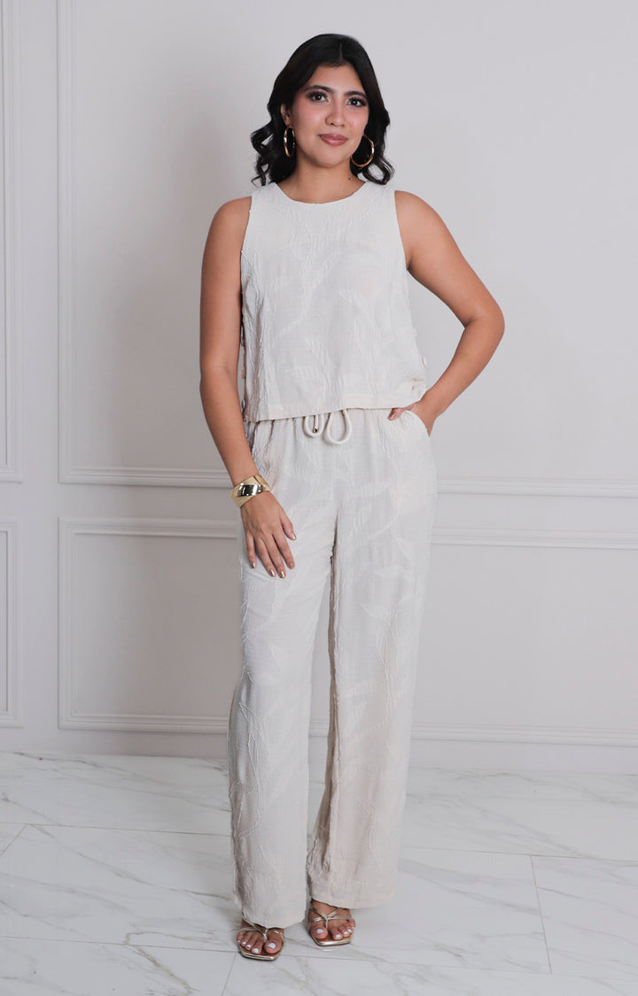 Conjunto liso con textura - CONJUNTO REGULAR Boutiquemirel 