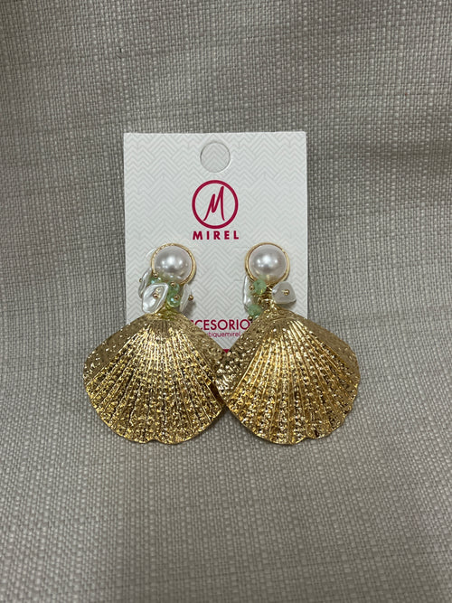 A*4-26*JOIA*E-1460*DORADO - ARETES Boutiquemirel 
