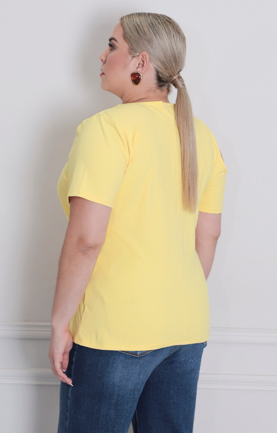 Blusa asimetrica - BLUSAS CURVY Boutiquemirel 