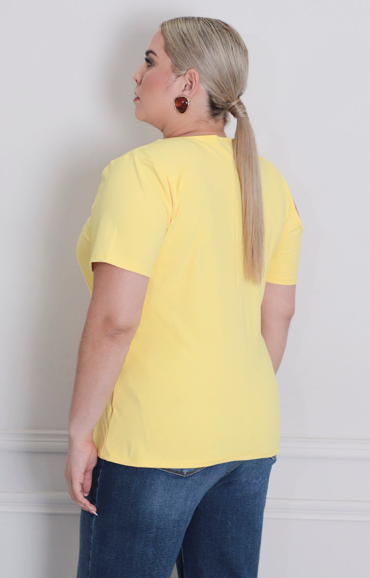 Blusa asimetrica - BLUSAS CURVY Boutiquemirel 