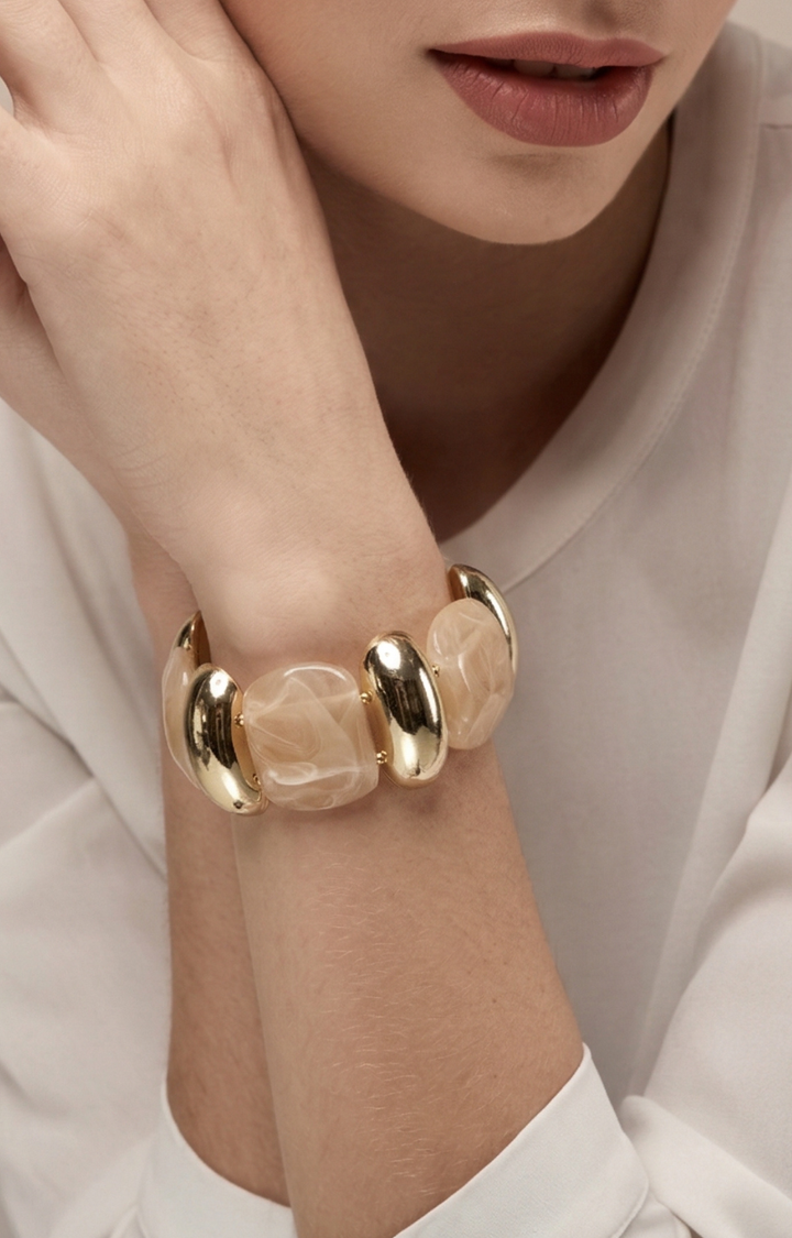 P*10-25*H&amp;D*B142*BEIGE - PULSERA Boutiquemirel 