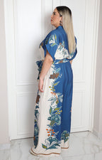 Palazzo con estampado floral